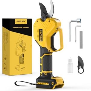 Electric Pruning Shears for DeWalt 20V Max Battery, Brushless Cordless Branch Cutter Pruner with 1.4 inch Cut Capacity for Tree trimming, Shrubs, Gardening - 1 YEAR WARRANTY