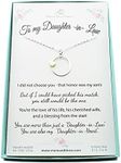 Circle Charm Silver Necklace with B