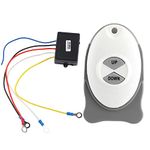 Windlass Remote Control,Windlass Switch,Lewmar ShipYacht Parts 12V Anchor Windlass Switch Receiver Waterproof Sail Trim Controller Marine Boat Accessory