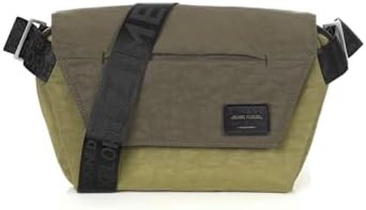 ZIMEGO Tactical Crossbody Sling Bag - Fanny Pack for Travel and Everyday Use, Dark Olive