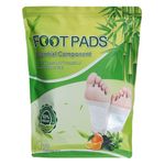 70 Pcs Natural Ingredients Detox Foot Patches,Organic Bamboo Vinegar Detox Foot Pads Improves Sleep Quality,Easy to Use(Extra Socks)