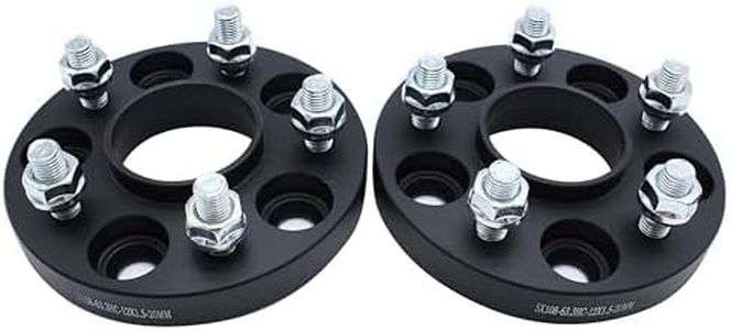 2Pcs 20mm Spacers 5x108mm Hubcentric Forged Wheels Spacer Kit mit 10x Lug Bolts M12x1.5 Hub Bore 63.4mm fits for Ford Focus Mk2 Mk3 ST RS 225 ST225