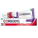 Corsodyl Toothpaste for Bleeding Gums & Gum Care, Daily Fluoride Toothpaste for Plaque Removal, Ultra Clean, 75ml