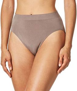 Wacoal Women's B Smooth Hi-Cut Panty Brief Panty, Cappuccino, Medium