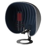 Isolation Shield,Aokeo Professional Microphone Shield,Foldable Adjustable Mic Filter,For Any Condenser Microphone Recording Equipment Studio