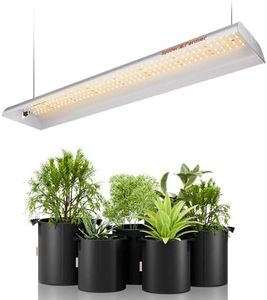 2024 Newest SPIDER FARMER SF300 LED Grow Light Sunlike Full Spectrum Plant Grow Lights for Indoor Plants Hydroponics Seeding Veg Flower Energy Saving & High Efficiency Growing Lamp 192 Diodes