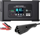 Dght Golf Cart Battery Charger, 36V 48V Lead-Acid Lithium Lifepo4 Battery Charger, 48 Volt 13 Amp EZGO RXV TXT Golf Cart Charger, 3648A