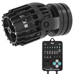 AQQA Wave Maker for Aquarium, DC 23W 8000 L/h Powerhead, 6 Wave Modes & Adjustable Water Flow Speed, Ultra Quiet Wave Maker for 265-680L Freshwater Saltwater Tank