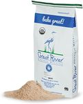 Great River Organic Milling Organic Whole Wheat Bread Flour, 25-pounds (Pack of1)