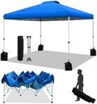 WEIZE Pop up Canopy Tent 10x10ft, 1