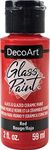 Deco Art GLASS PAINT 2OZ RED, us:one size