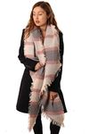 Style Slice Women's Tartan Scarf Thick Warm Blanket Ladies Scarves, Plaid Check Long Large Oversized Soft Shawl and Wrap Christmas Gifts for Women