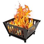17-inch Fire Pit, Outdoor Portable 