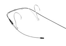 Shure DuraPlex Omnidirectional Headset Microphone, MTQG Connector, Black (DH5B/O-MTQG)