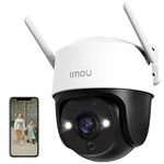 Imou 2024 New 3K Security Camera Outdoor with AI Human/Vehicle Detection, 360° PTZ WiFi Home IP CCTV Camera Wireless, 5MP Color Night Vision, Auto Tracking, Siren, 2-way Audio, IP66, Works with Alexa