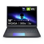 Alienware 18 Area-51 18" Gaming Laptop WQXGA 300Hz G-Sync Display, Intel Core Ultra 9 275HX Series 2, NVIDIA GeForce RTX 5080, 32GB RAM, 2TB SSD, Windows 11 Home, Cryo-tech, AlienFX RGB Qwerty
