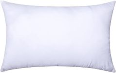 MIULEE Cushion Inserts 40cm x 60cm, Throw Pillow Insert for Sofa/Bed, Decorative Cushion Inner Pads, White Cushion Filler, Rectangle Pillow Stuffer, 16 x 24 Cushion Insert