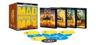 Mad Max Anthology [4K Ultra-HD] [1979] [Blu-ray] [Region Free], 4 Count (Pack of 1)