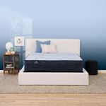 Serta Perfect Sleeper Enhanced 13.5" Queen Mattress - Plush, Cooling Gel Memory Foam, Pocket Innersprings for Motion Isolation, Edge Support, CertiPUR-US Certified - Nurture Night