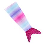 DGI Kids Warm Mermaid Tail Cozy Blanket Soft Warm Plush Fleece Sleeping Bag Snuggle Blanket All Season for Girls Toddler (9468 Ombre Unreversed Sequin 2)