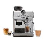 De'Longhi La Specialista Arte Evo Espresso Machine with Cold Brew, Manual Milk Frother, Barista Kit for Latte, Cappuccino, Built-in Grinder, EC9255M