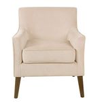 HomePop Davis Mid-Century Accent Chair, Pink