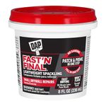 Dap 12140 Fast N Final Interior Exterior Spackle, 1/2-Pint