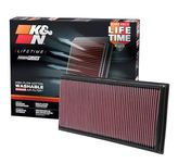 K&N 33-2857 Replacement Air Filter for Cars