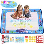 Toys for 2-10 Year Old Boys Girls, Luckades Water Drawing Mat for Kids Age 2-8 Kids Gifts Educational Toys for 2-10 Year Old Magic Doodle Mat for Kid