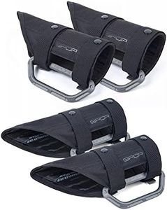 GP Grip LITE Jeep Grab Handles, Aluminum Metal Roll Bar for Jeep Wrangler 4xe, JL, JK, JT, Sport, Sahara and Rubicon 4DR/2DR 2007-2023, Patented Accessories, 4-Pack, Metallic