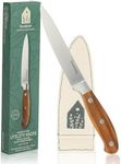 Bloomhouse - Oprah's Favorite Things - 5 Inch German Steel Utility/Boning Knife W/Italian Olive Wood Forged Handle