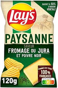 CHIPS LAYS PAYSANNE SAVEUR FROMAGE DU JURA 120G