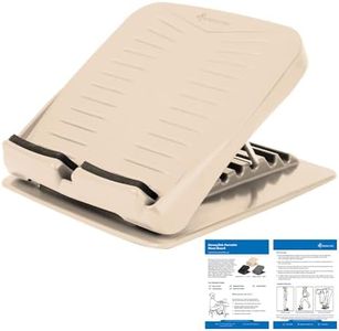 StrongTek Portable Slant Board, Adjustable Incline Boards, Calf Stretcher, Foot Stool