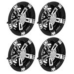 Aramox Reduce Wind with 4pcs 8in Cart Wheel Hub Stylish and Functional Wheel Cover Hub