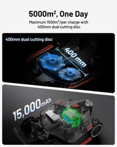 MAMMOTION LUBA 2 AWD Robot Lawn Mower – All-Wheel Drive