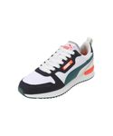 Puma Unisex-Adult R78 New Navy-Cold Green-White Sneaker - 9 UK (39391011)