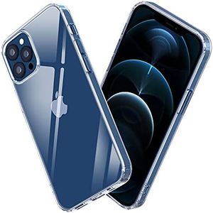 NEW'C Coque pour iPhone 12/12 Pro (6,1") Ultra Transparente Silicone en Gel TPU Souple Coque de Protection avec Absorption de Choc