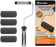 ROLLINGDOG 5PC 4" Jumbo Foam Mini Roller - Small Paint Roller for Walls,Cabinets,Furniture Painting