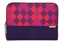 STM Grace, Laptop Sleeve for 15" MacBooks and Ultrabooks - Purple Diamonds (stm-114-106P-24)