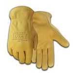 Golden Stag Leather Work Gloves For