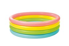 Intex Kids 4-Ring Sunset Glow Pool (Multicolour, Ages 3 Years Plus)