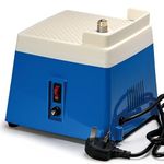 Bulipu Portable DIY Glass Grinder 220V Electric Stained Glass Diamond Automatic Art Grinding Tool, Blue