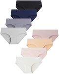 Domee Teen Girls Cotton Underwear Panties Briefs Pack of 8 Solid Color Solid Color 13-14 Years (Manufacturer Size L)