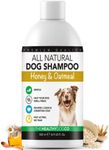 The Healthy Dog Co - All-Natural Dog Shampoo and Conditioner - Honey and Oatmeal Dog Shampoo for Smelly Dogs - Nourishing Dog Shampoo for Sensitive Skin - Puppy Shampoo and Dog Conditioner- 500ml