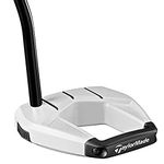 TaylorMade Spider S Putter, Chalk White Finish, Single Bend, Right Hand, 35 Inch Shaft