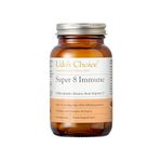 Udo's Choice Super 8 Immune Probiotics - Hi Count Microbiotics with Vitamin C - Supports Bowels and Digestive Health, One a Day Probiotics, 42 Billion Cell Count -8 Microbiotic Strains - 90 Capsules