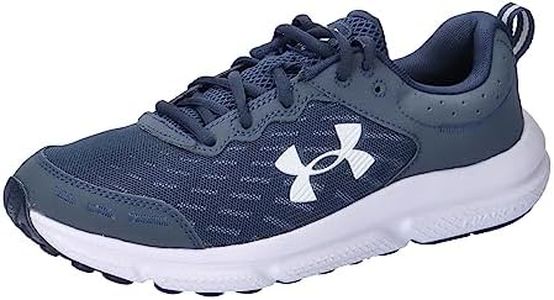 Under Armour Men's Ua Charged Assert 10 Running Shoe, D (M) Standard, Academy Academy White, 9.5 US