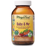 MegaFood Baby & Me 2: Prenatal Vitamins for Women, Multi Vitamins Women, Optimal Iron, Folate, B12, B6, Vitamin D, Choline, Supports Healthy Glucose Metabolism, Thyroid Function, Skin Health| 120 Tablets