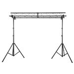 beamz Truss Light Stand Bridge Gantry 3M Length Mobile DJ Disco Lighting Bar 4m Height