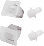 Lrocaoai 4 Pieces Suitable for 306436 279570 Dryer Door Latch Kit, Suitable for Clothes Dryer